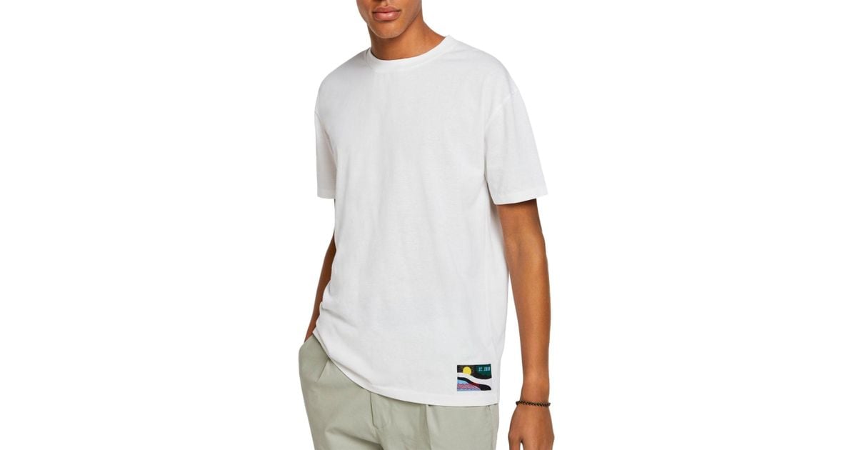 Vestige Mens Apparel Mens Box Leaf Cotton Graphic T-Shirt