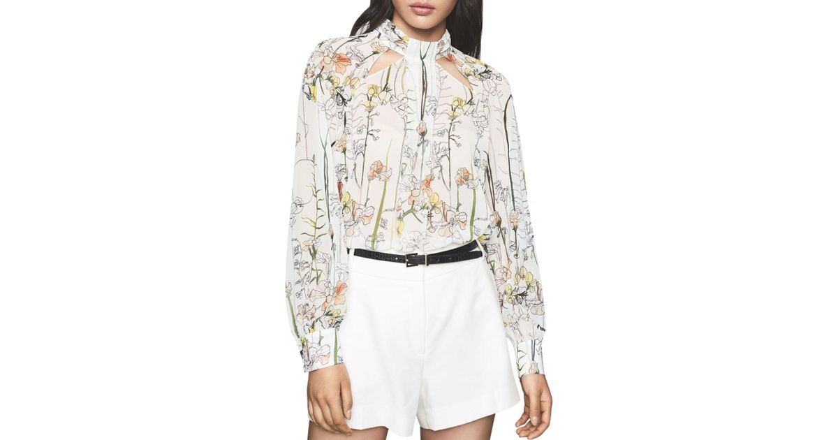 reiss ingrid blouse