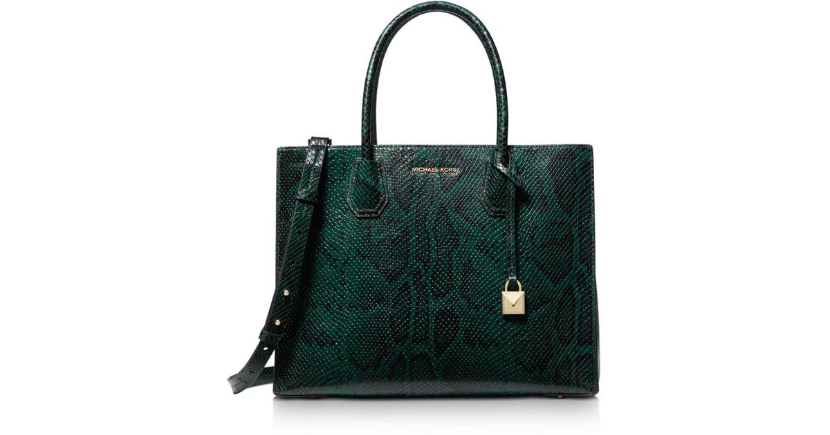 michael kors mercer python