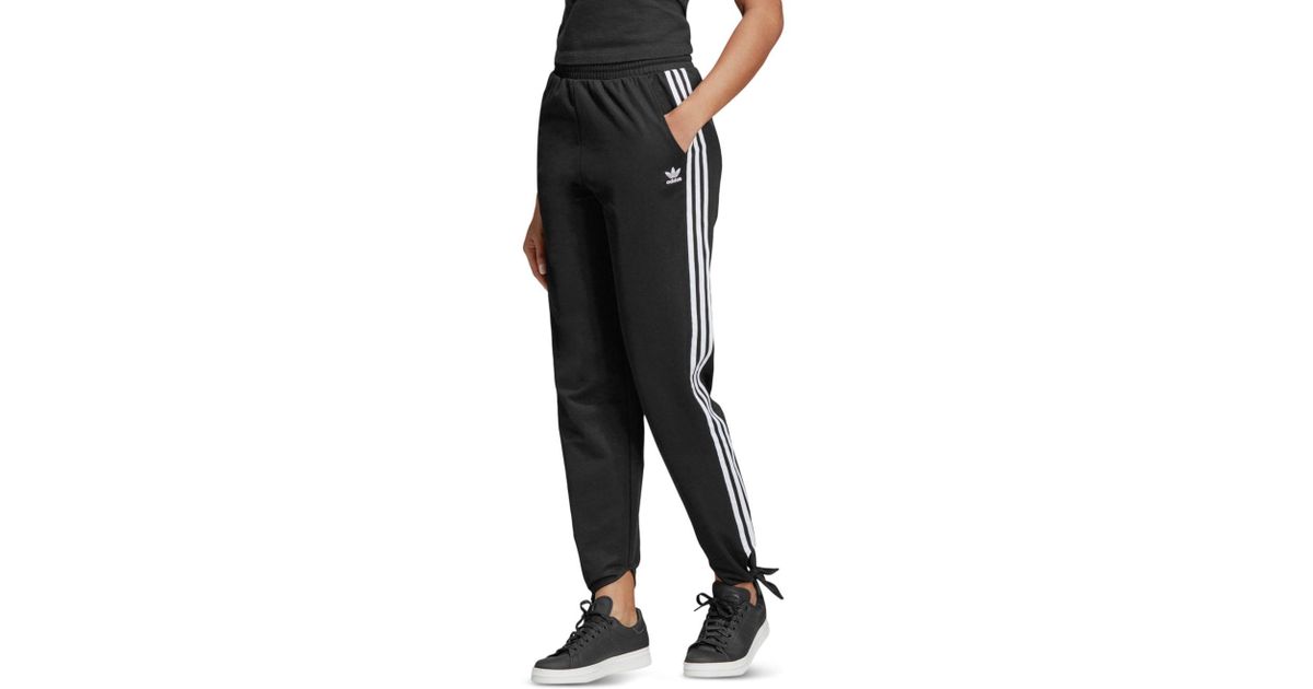 adidas triple black track pants