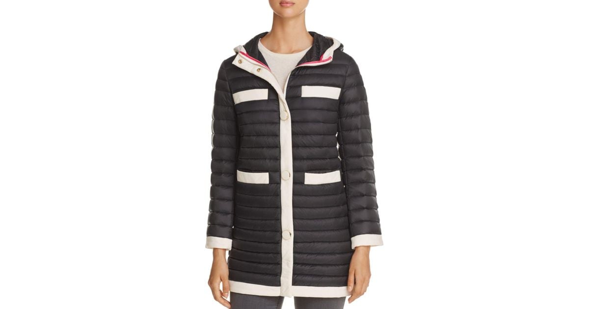 Kate Spade Packable Lightweight Down Coat in Black Lyst
