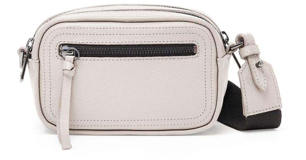 Botkier Chelsea East West Leather Camera Crossbody Bag in Natural Lyst
