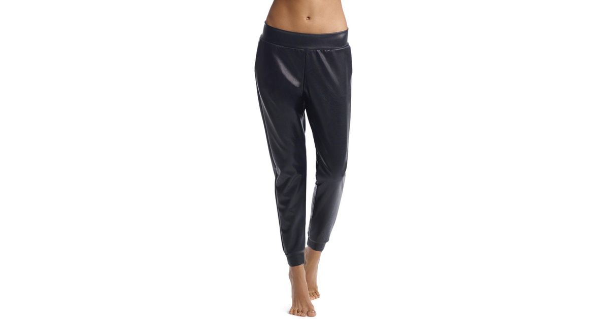 commando faux leather jogger
