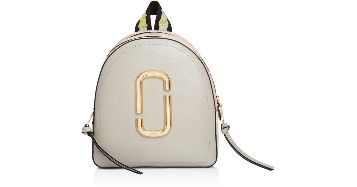 Marc Jacobs Pack Shot Leather Backpack 
