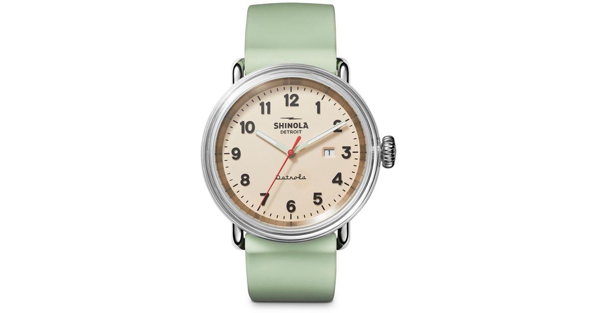 Shinola Detrola Mint Condition Watch in Metallic for Men Lyst