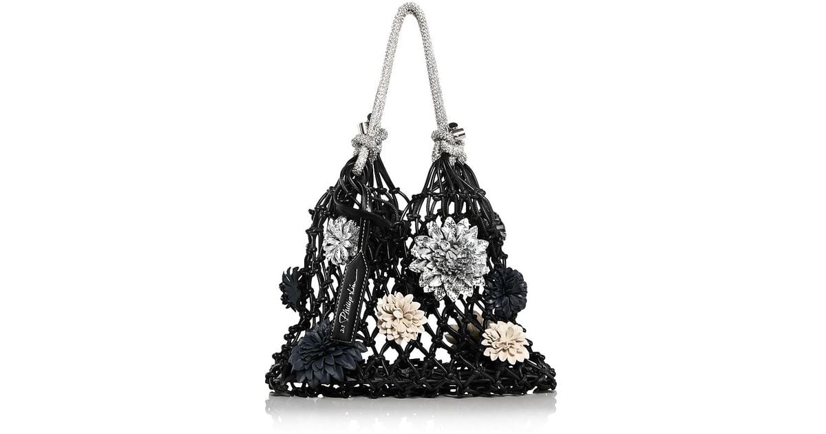 【3.1 Phillip Lim】Macrame Mini Sac with Flowers Macrame Mini Sac with Flowers – 3.1 Phillip Lim