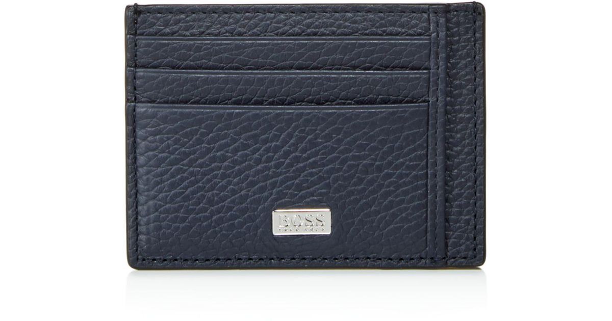 Hugo boss crosstown card holder Outlet