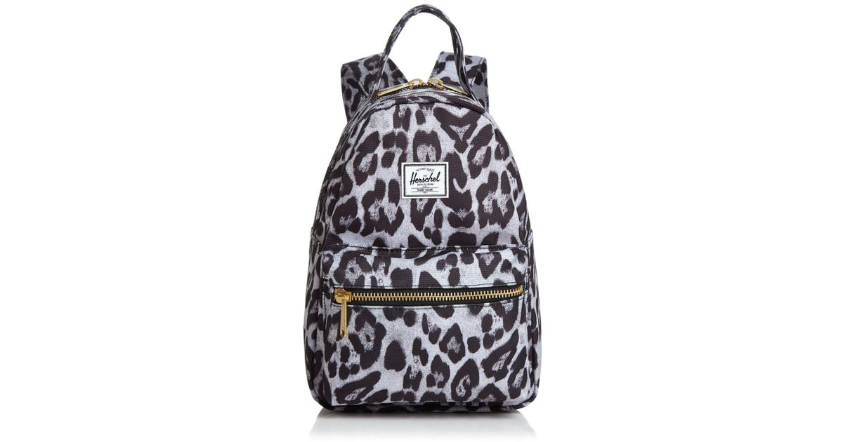 herschel snow leopard backpack