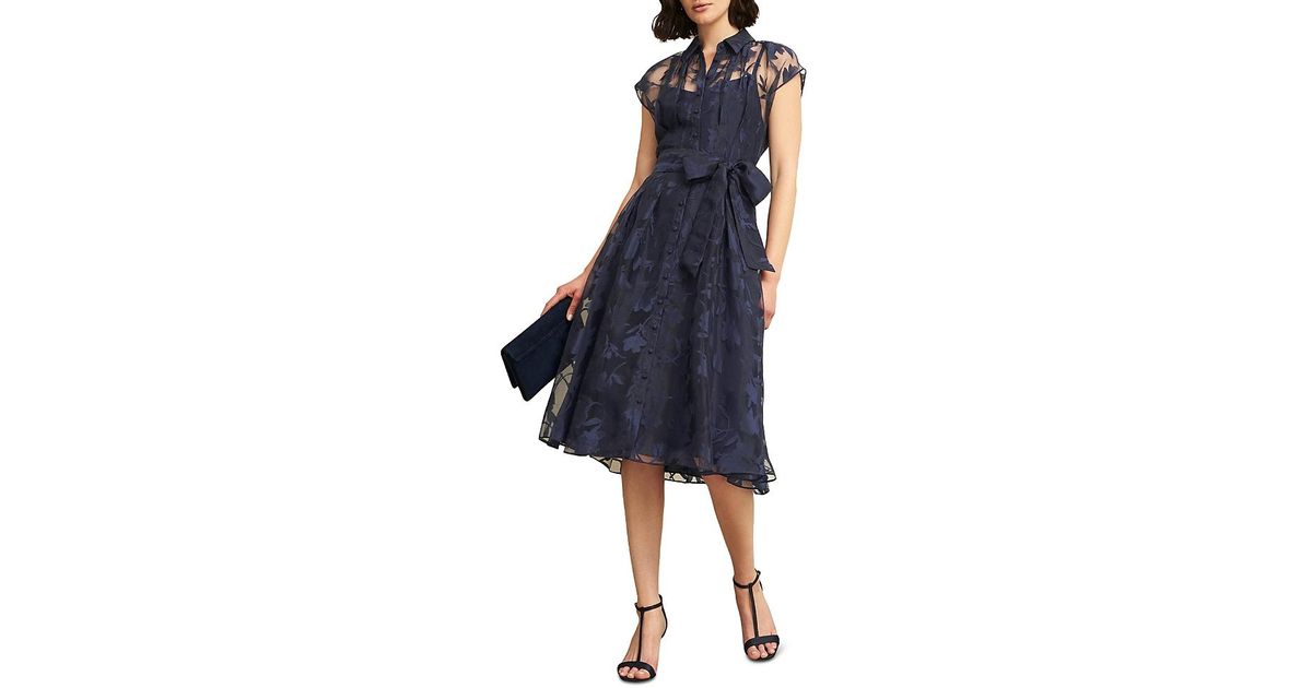 chinese dress ladies Zapaka Women Navy Lace A-Line Long Mother of The Bride Dress High Neck Long Sleeves Wedding Guest Dress, Navy / US22W