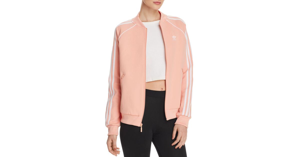 adidas dusty pink tracksuit