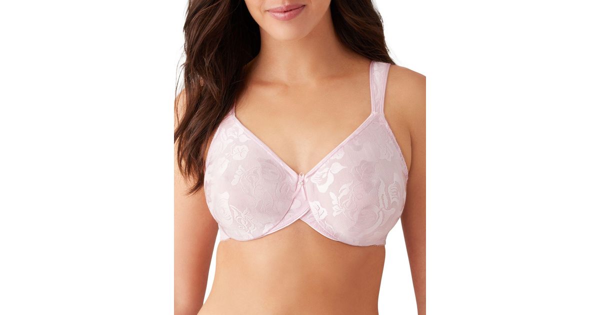 Wacoal Awareness Full Figure Underwire Bra in Purple | Lyst