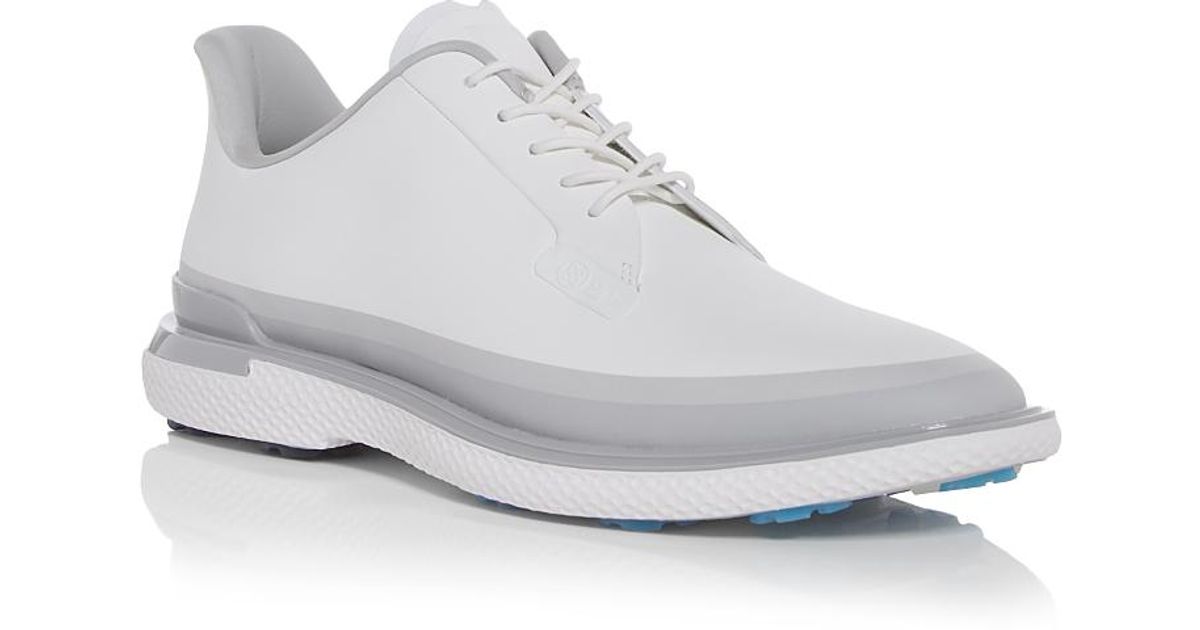 G/FORE Gallivan Tuxedo Stripe Sneakers in White for Men | Lyst