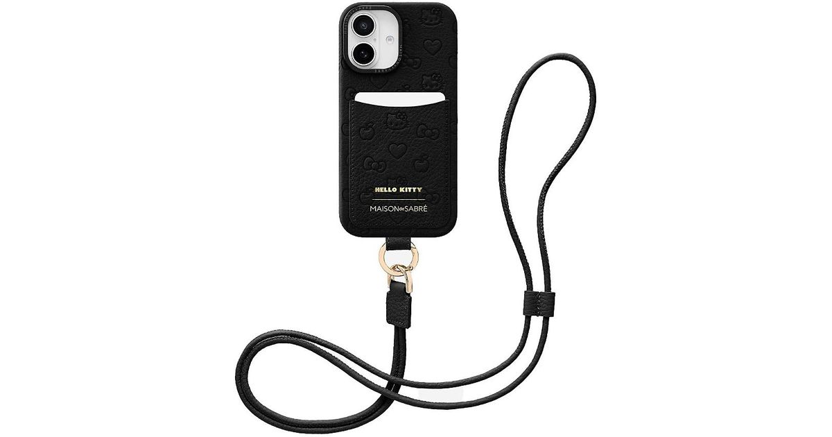 MAISON de SABRÉ HELLO KITTY スリングケース Maison de Sabre Hello Kitty Sling Phone Case (iPhone 16 Pro