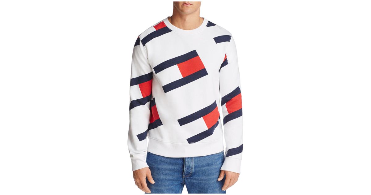 tommy hilfiger graphic sweatshirt
