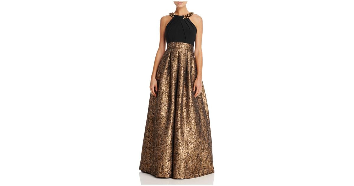 eliza j black gown