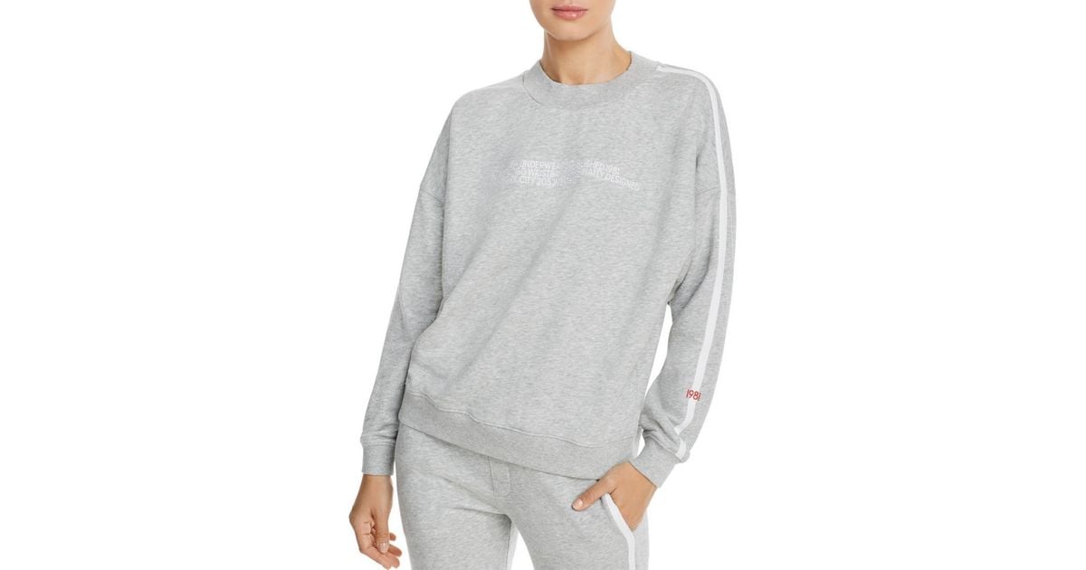 calvin klein 1981 statement crewneck sweatshirt