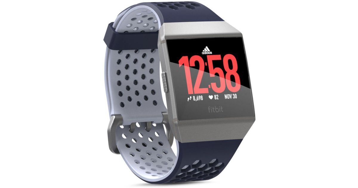 Fitbit Ionic Adidas Edition in Blue for Men - Lyst