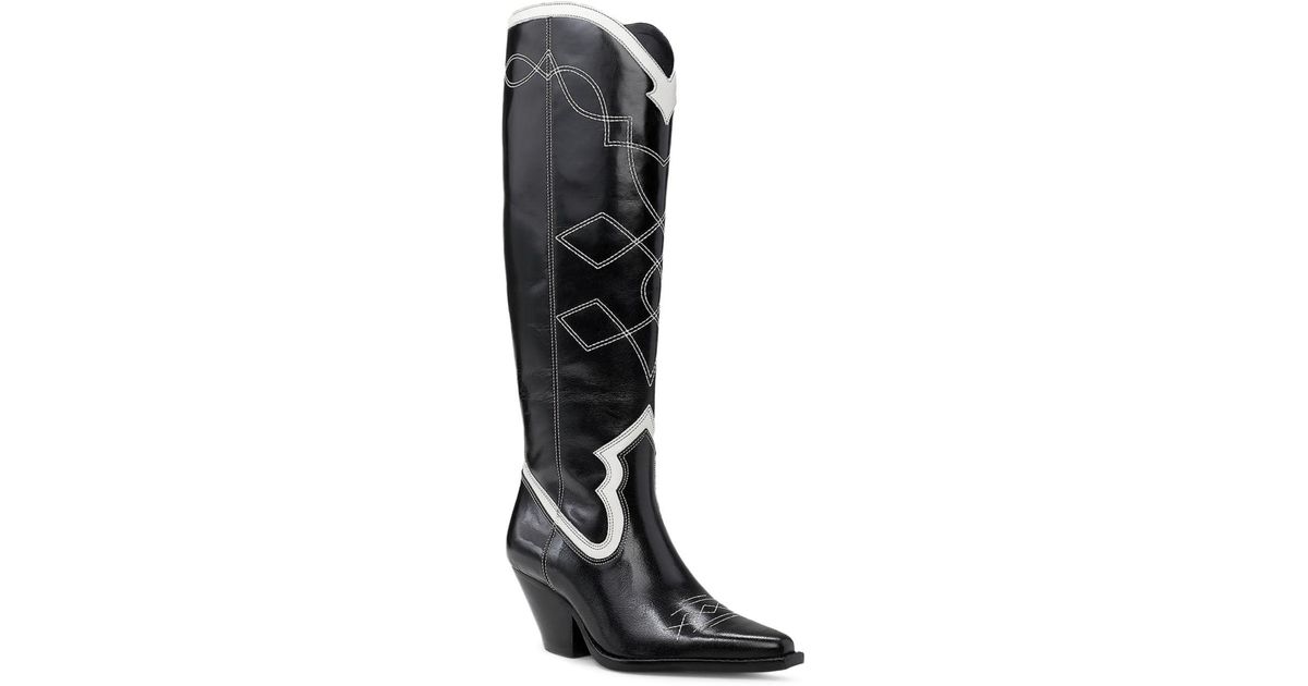 vince camuto grasem pointed toe western boot