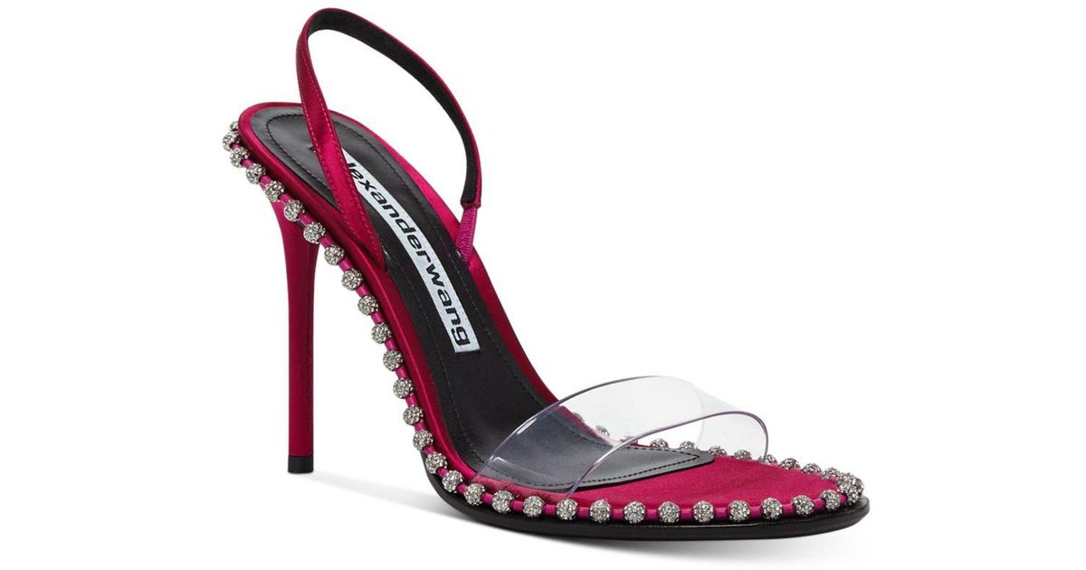 alexander wang women's nova slingback sandals