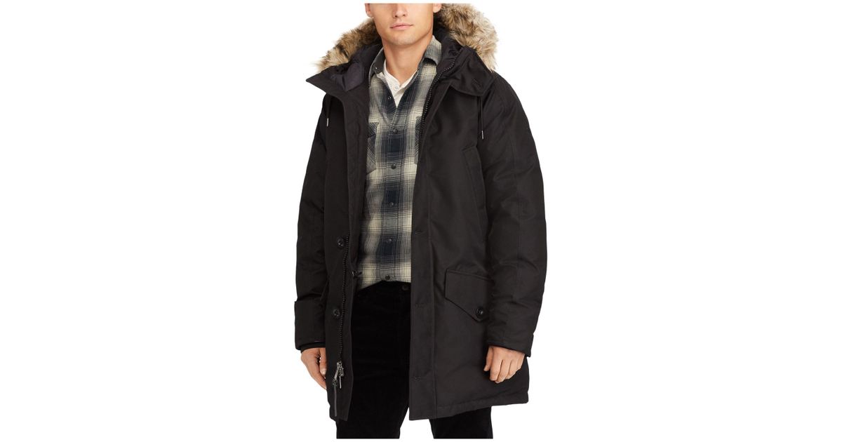 glissade down parka ralph lauren