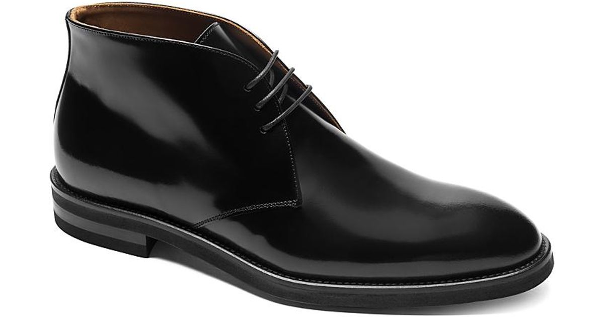 Bruno Magli Claudio Chukka Boots in Black for Men | Lyst UK