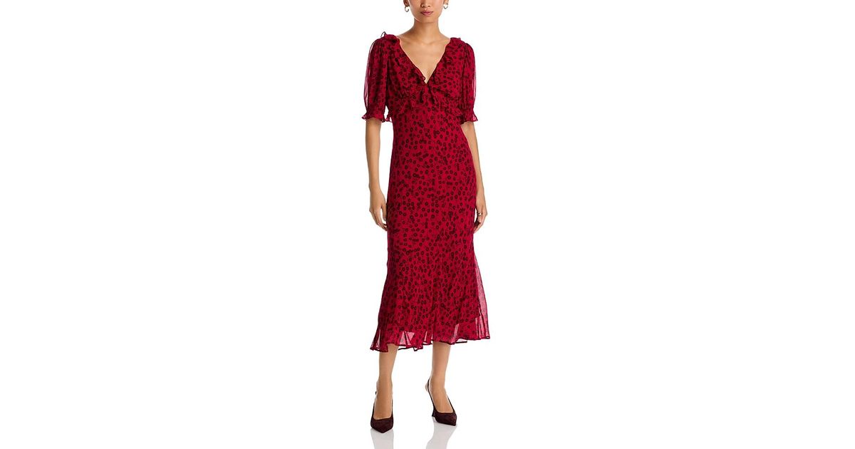 Rails Annmarie Dress in Red | Lyst