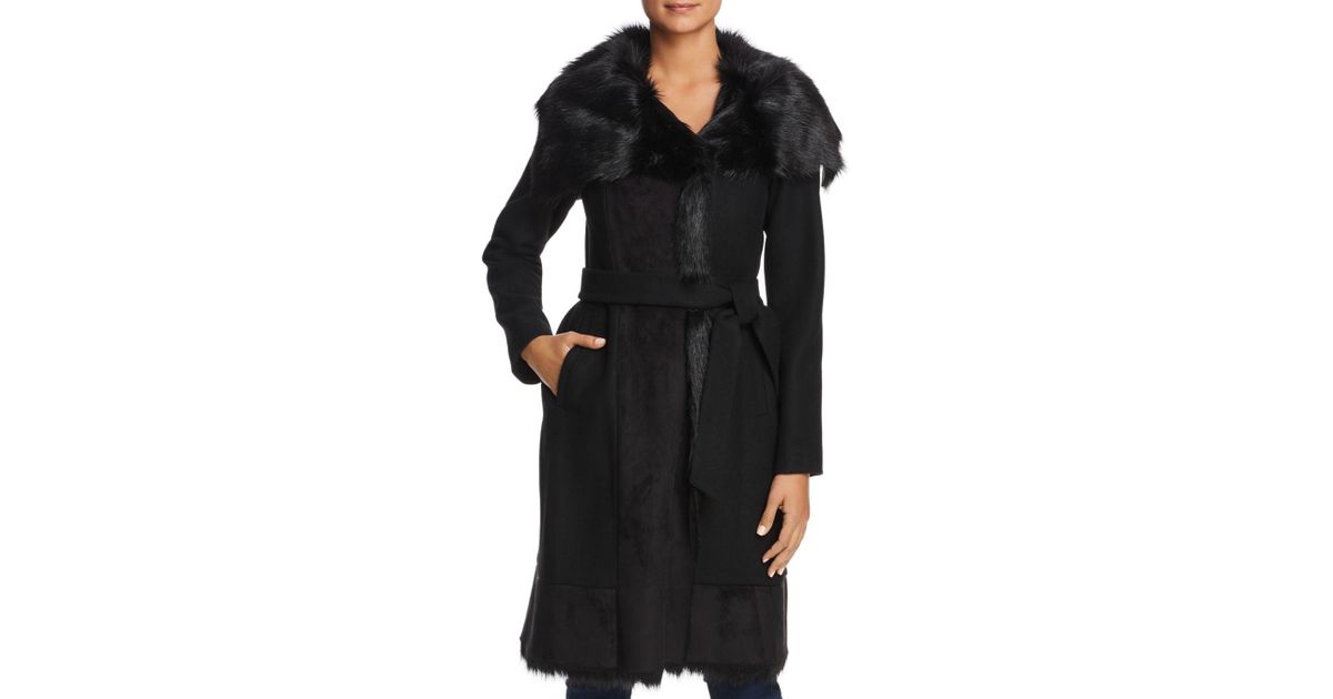 vince camuto wrap coat