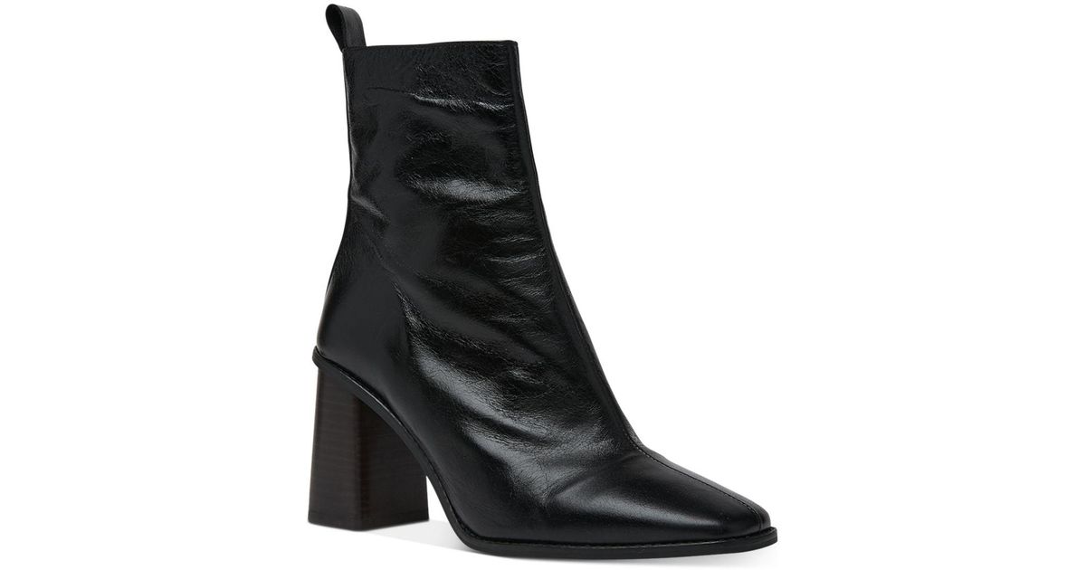 whistles black ankle boots