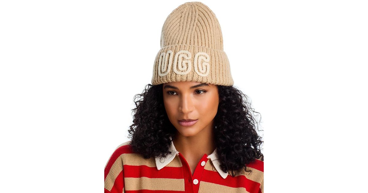UGG Chunky Crafted Rib Beanie | Lyst
