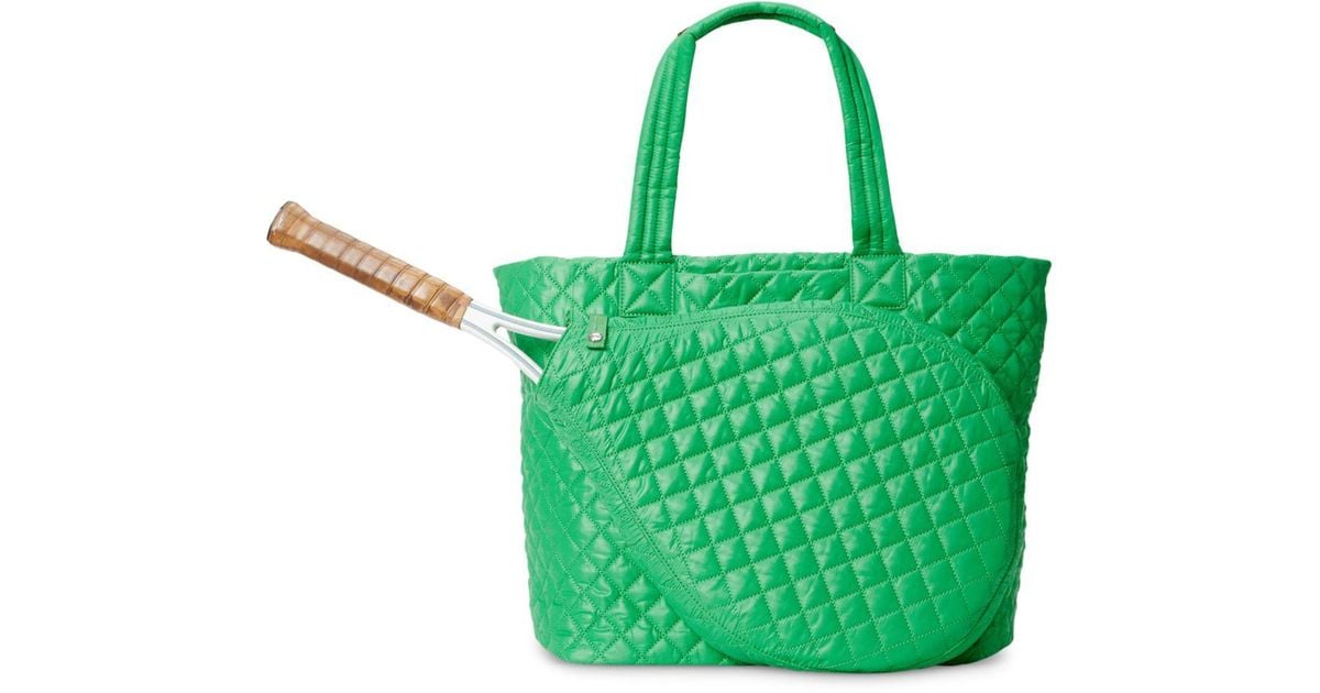 MZ Wallace Tennis Large Metro Tote in Green Lyst