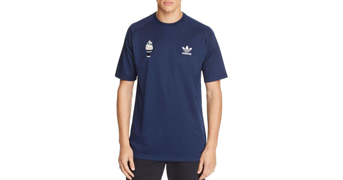 adidas Originals Ice Cream Football Short Sleeve Tee in Navy (Blue) for Men  | Lyst