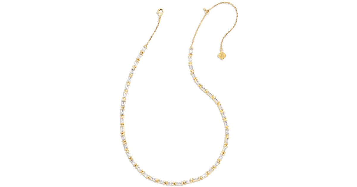 Kendra Scott Juliette Baguette Cubic Zirconia Adjustable Strand