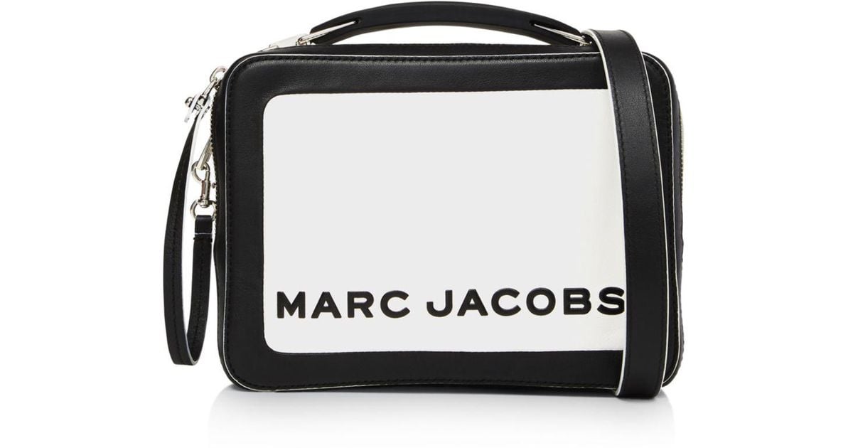 Marc Jacobs The Box 20 Cross Body Bag in Black | Lyst