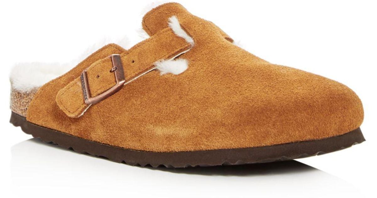 birkenstock boston shearling 41