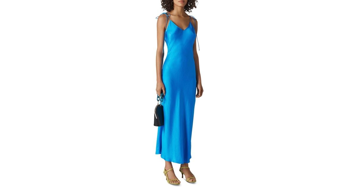 whistles dagma slip dress