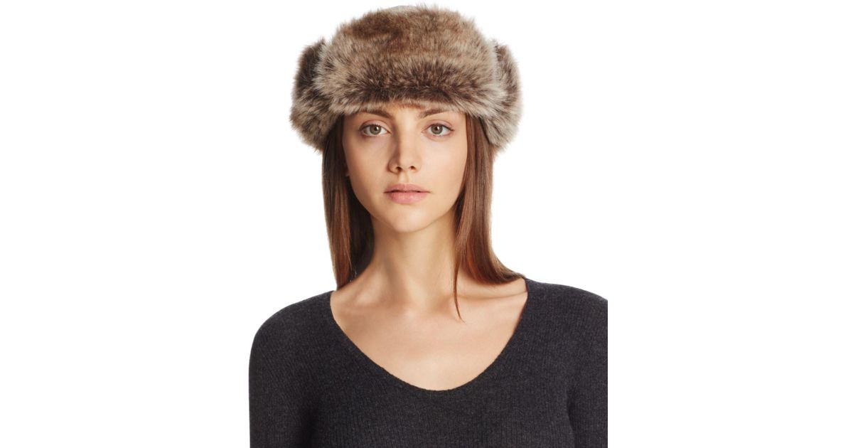 barbour fur hat