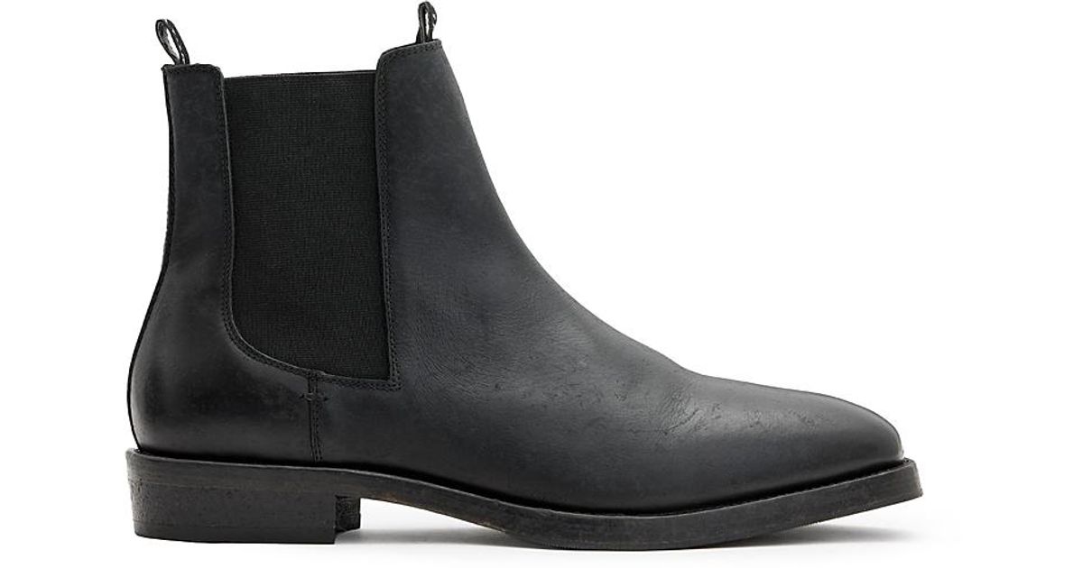 AllSaints Vince Chelsea Boots in Black for Men | Lyst UK