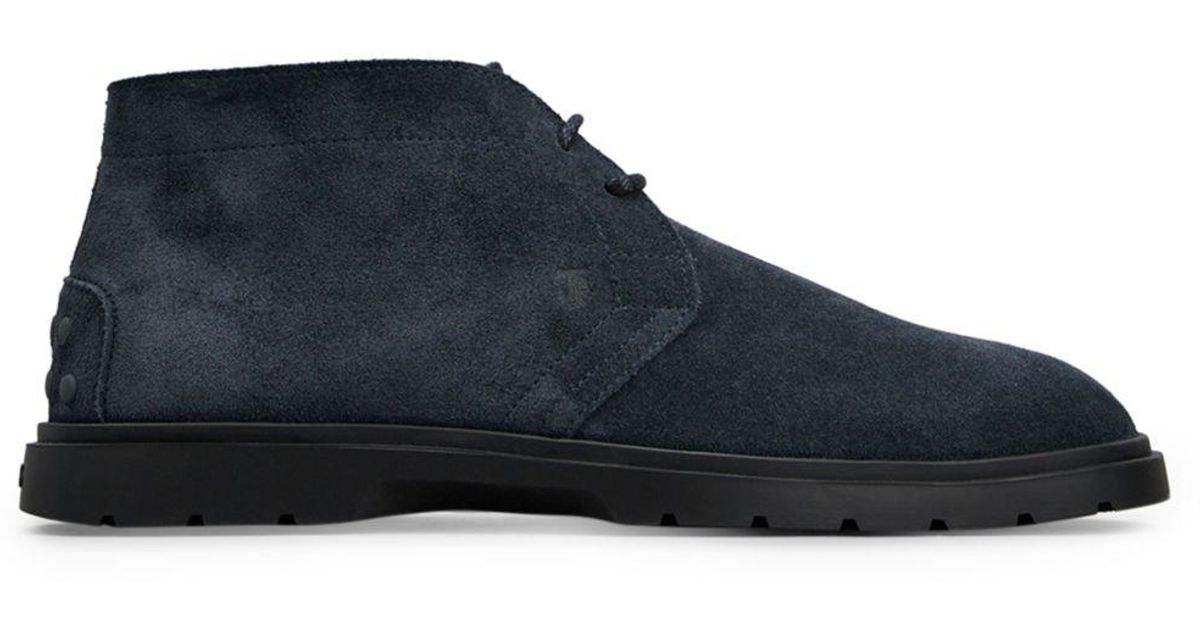tods desert boots suede