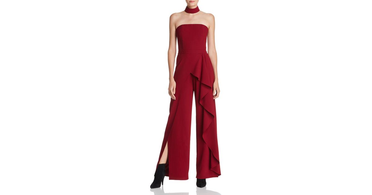 alice and olivia latonya jumpsuit