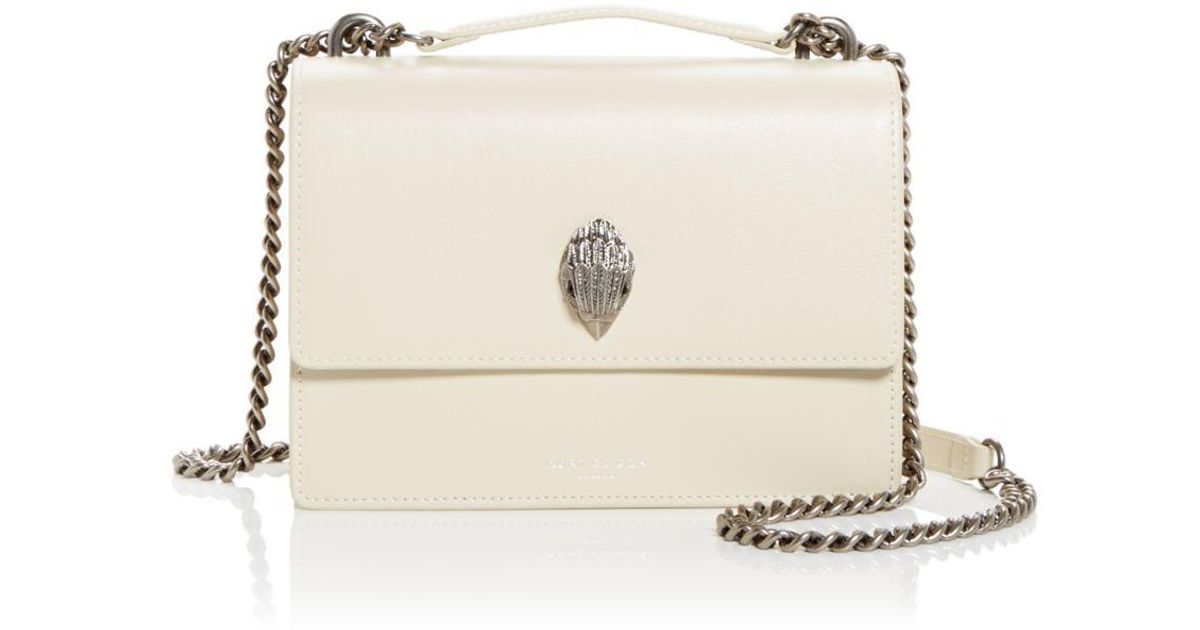 Kurt Geiger Shoreditch Monogram Leather Crossbody in Natural Lyst Australia