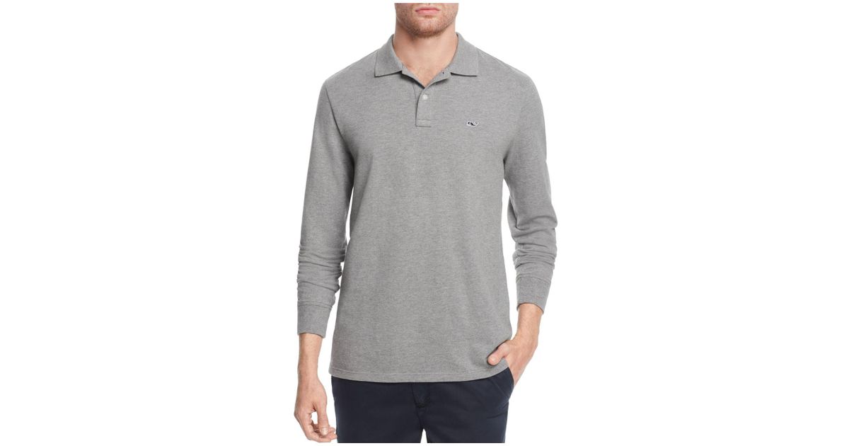 vineyard vines long sleeve polo