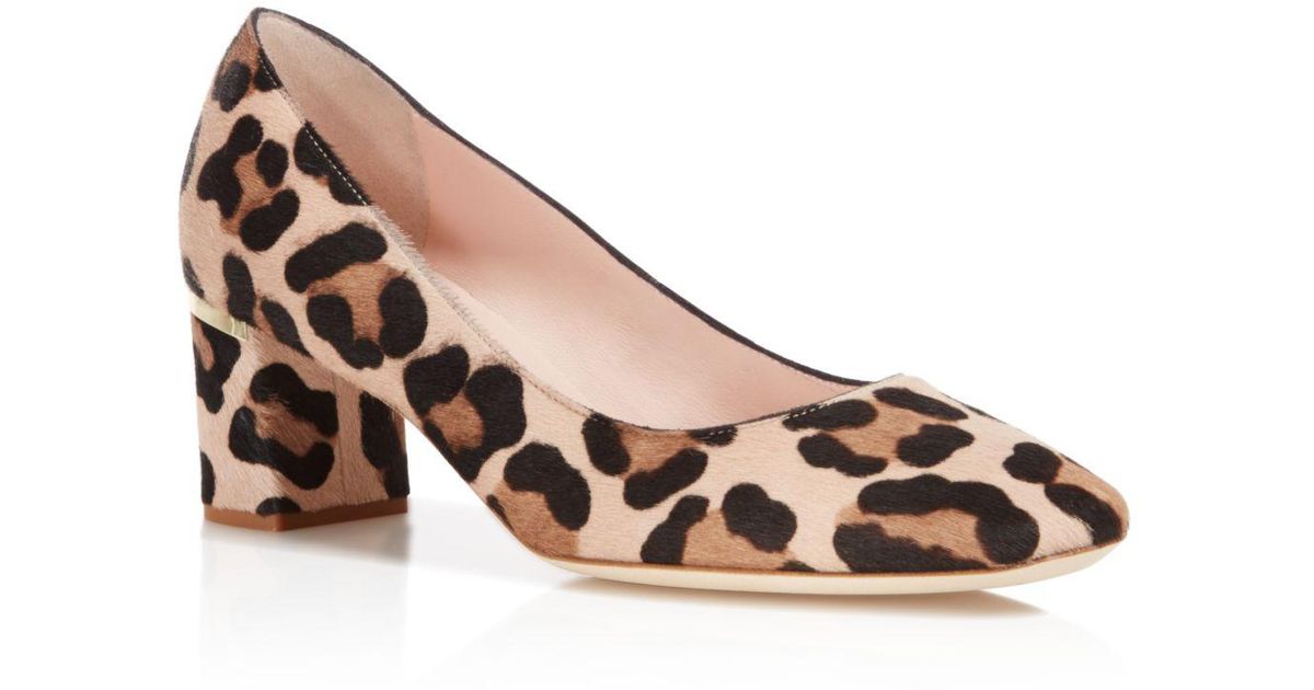 kate spade leopard print shoes