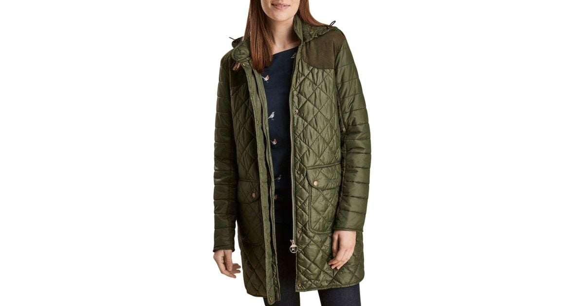 barbour greenfinch quilted jacket