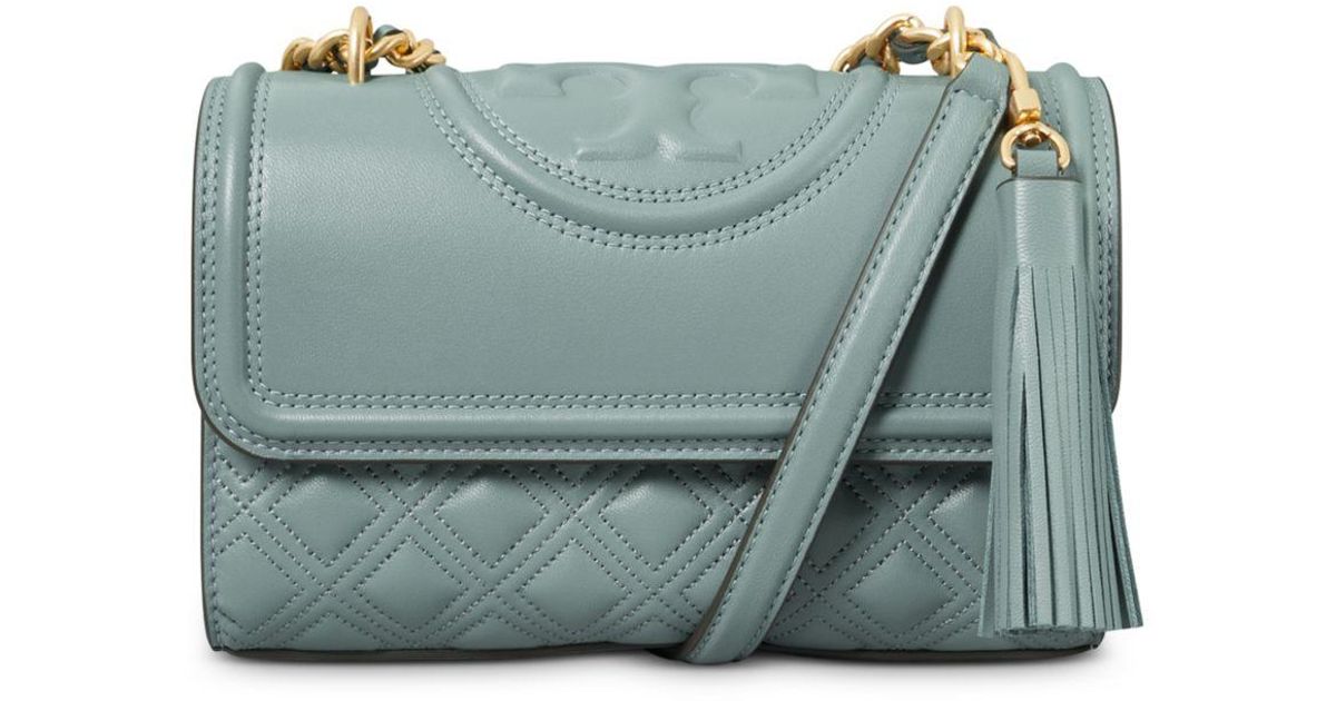 Tory Burch Fleming Small Quilted Leather Convertible Shoulder Bag Lyst