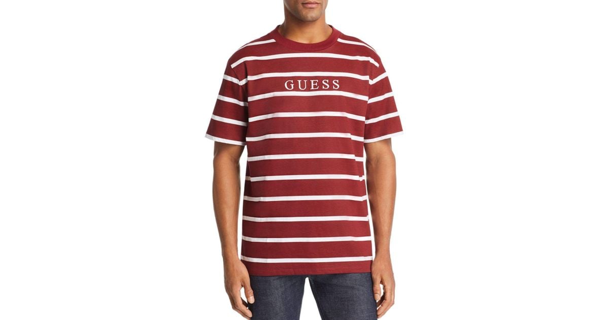 guess doheny stripe tee