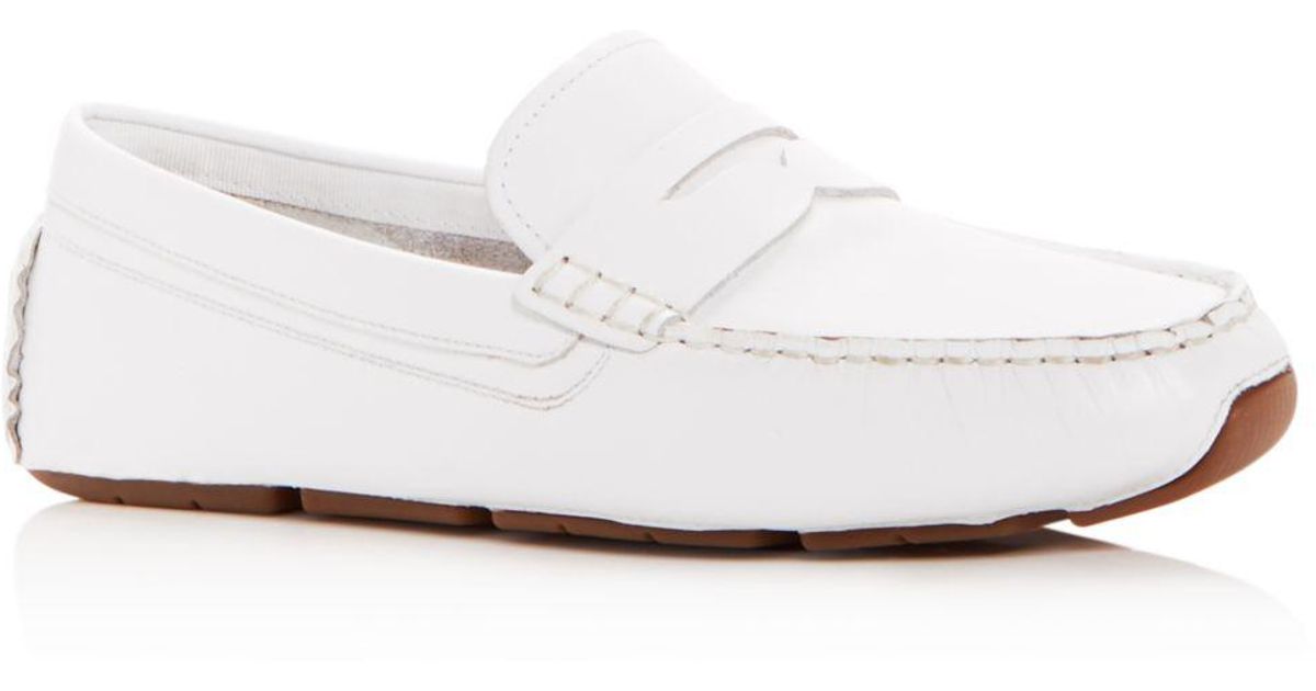 cole haan white loafers