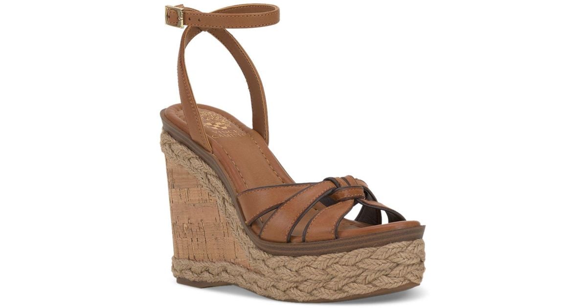 vince camuto alindra platform wedge espadrille