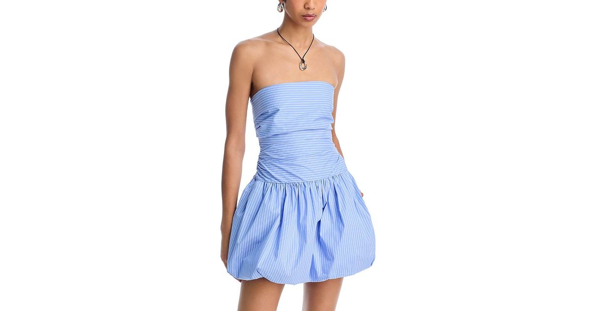 Steve Madden Gale Bubble Hem Mini Dress