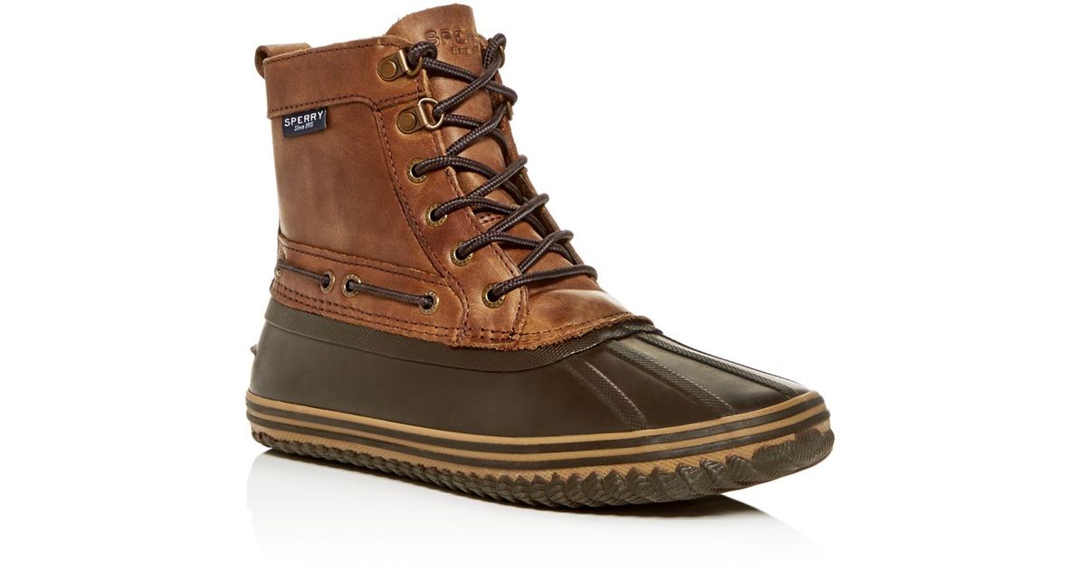 high top duck boots