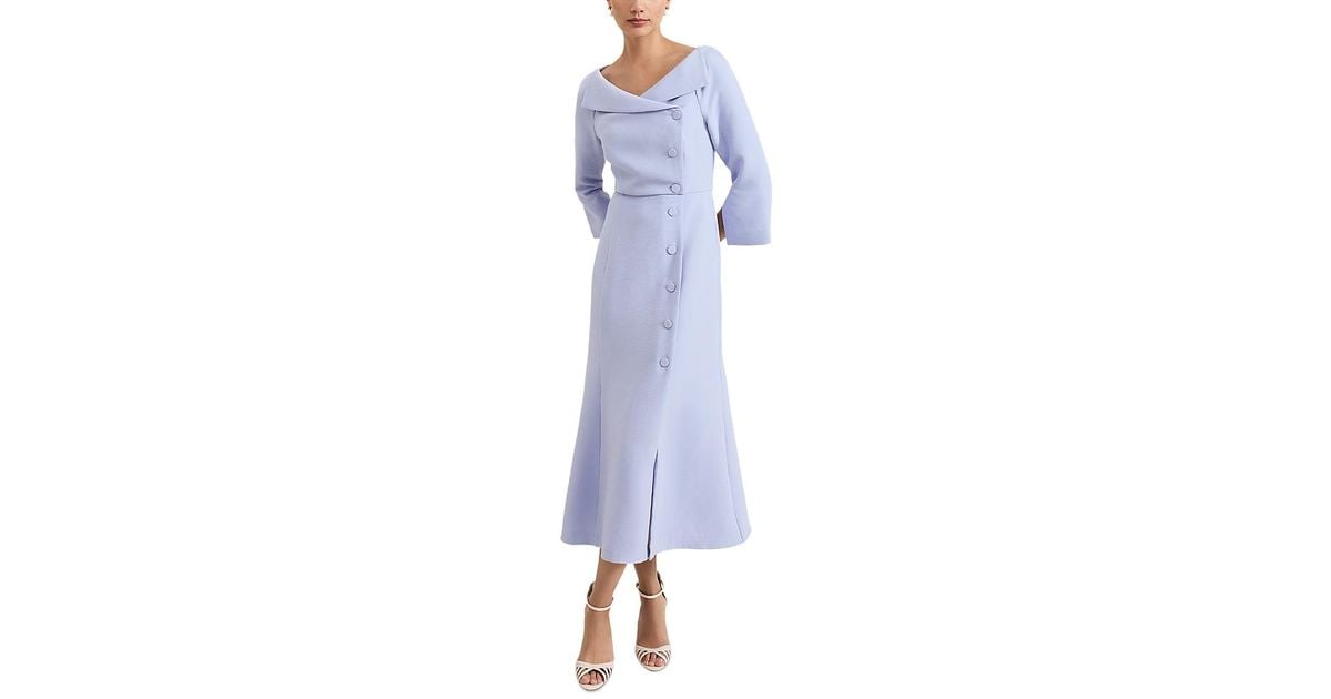 【関税込】PhaseEight ワンピース☆Blue Sienna Tux Dress Sienna Tux Dress | Phase Eight ROW |
